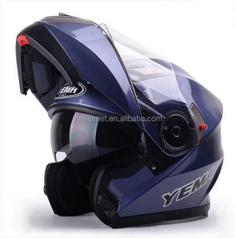 YM-925 Casco para moto manufacturer made German design ABS material with DOT approved helmet flip up modular