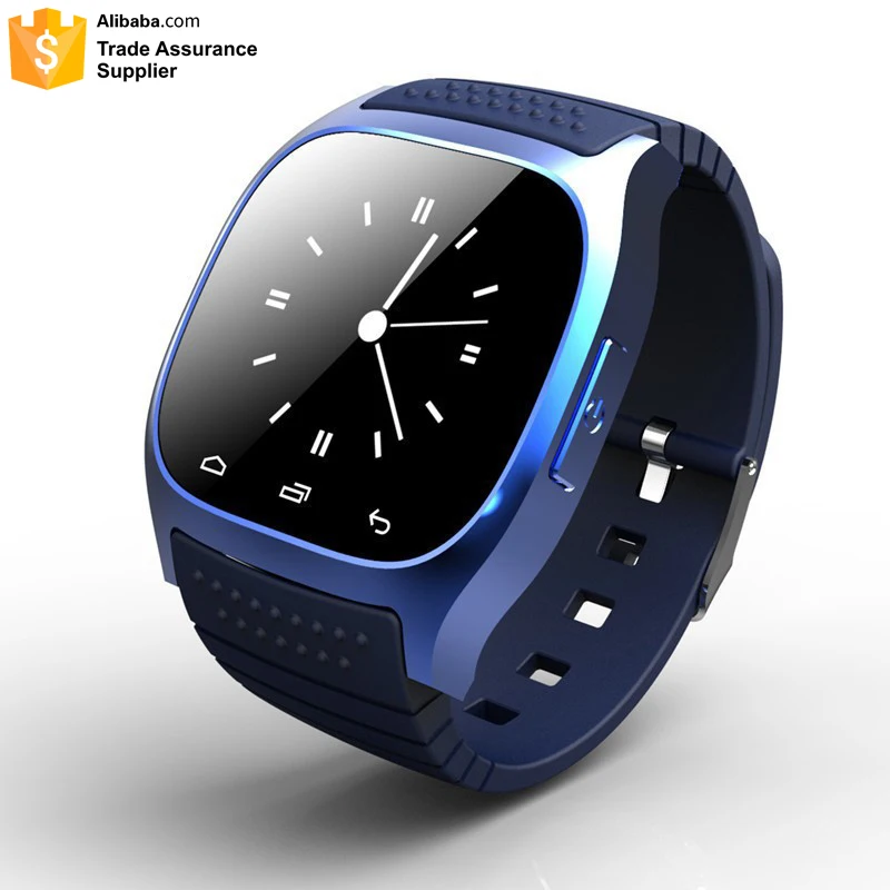 2019 New BT smartwatch android M26 with LED display / Dial / SMS Reminding / Music Player / Pedometer for Mobile Phone