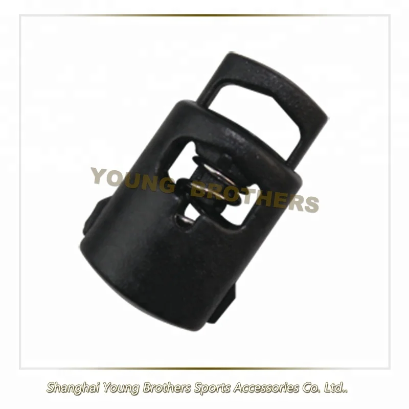 High Quality Flat  Plastic  Cord stopper for Backpacks