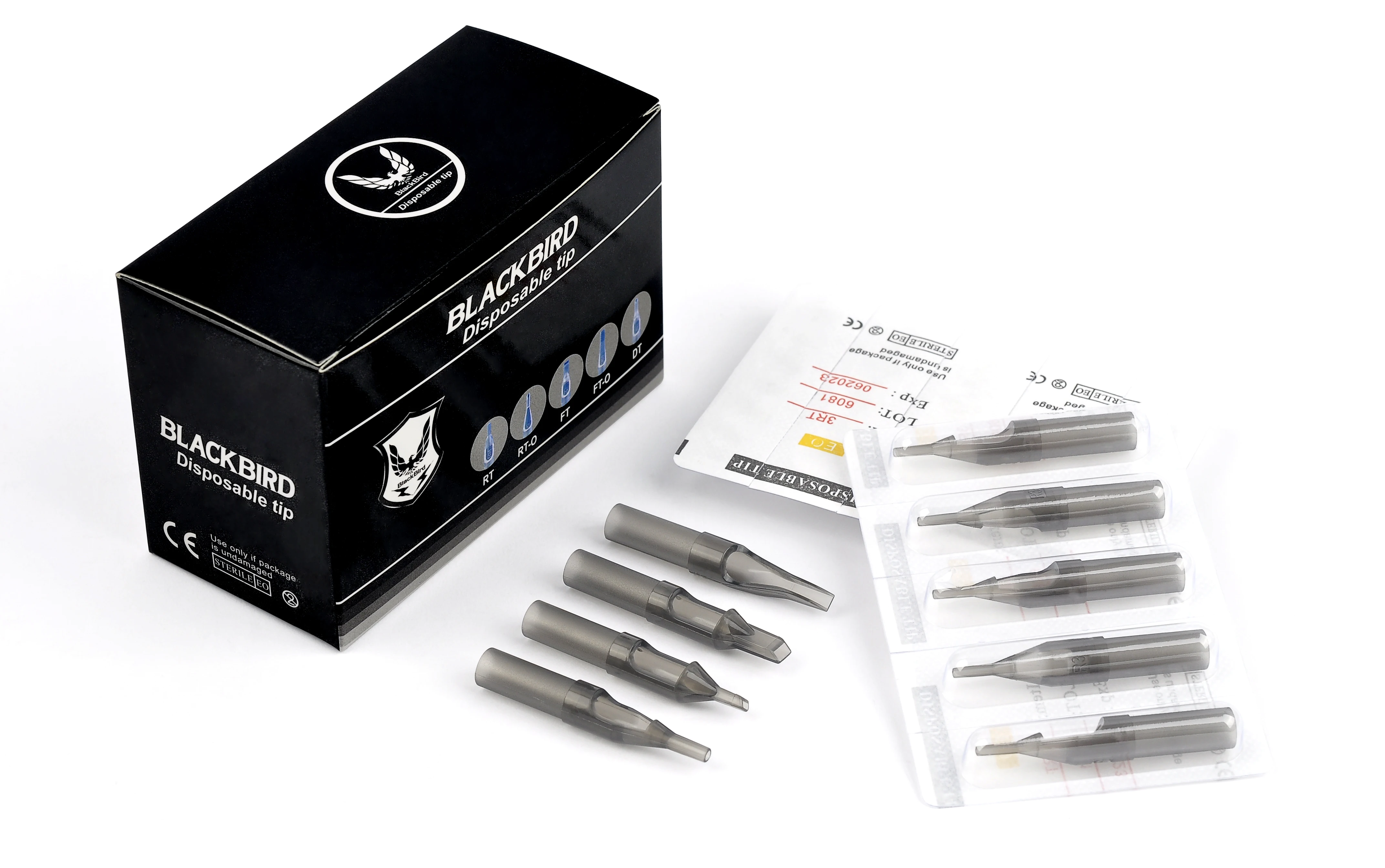 Высококлассные темно-коричневые Одноразовые стерилизованные тату-иглы из АБС-пластика