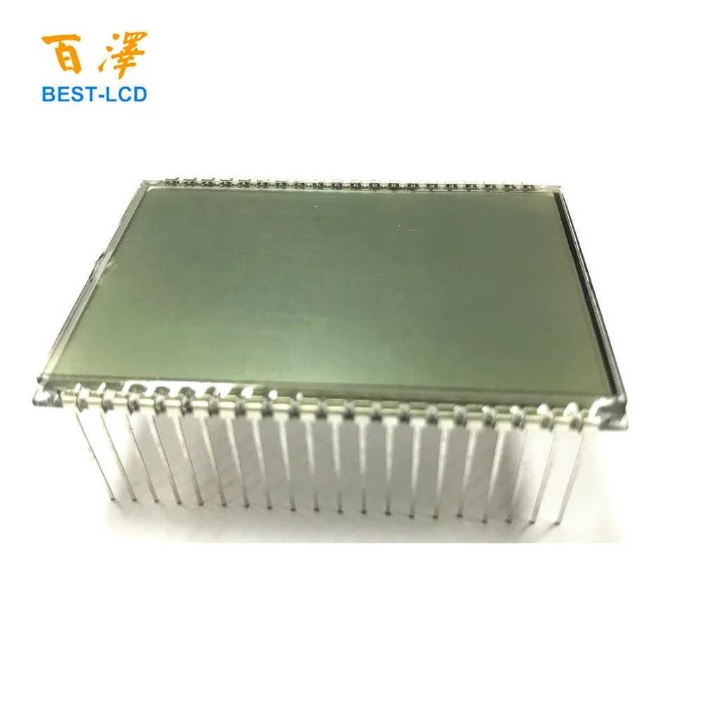 
Newly Customized 40pin Black White Segment HTN LCD Display For Irrigation System/Industrial Meter/Multimeter/Hybrid Meter etc. 