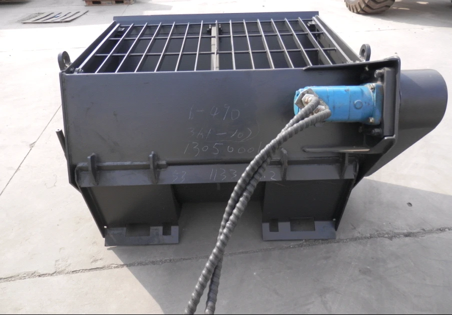 Engineering & Construction Machinery construction parts portable hydraulic square cement mixer for skid loader