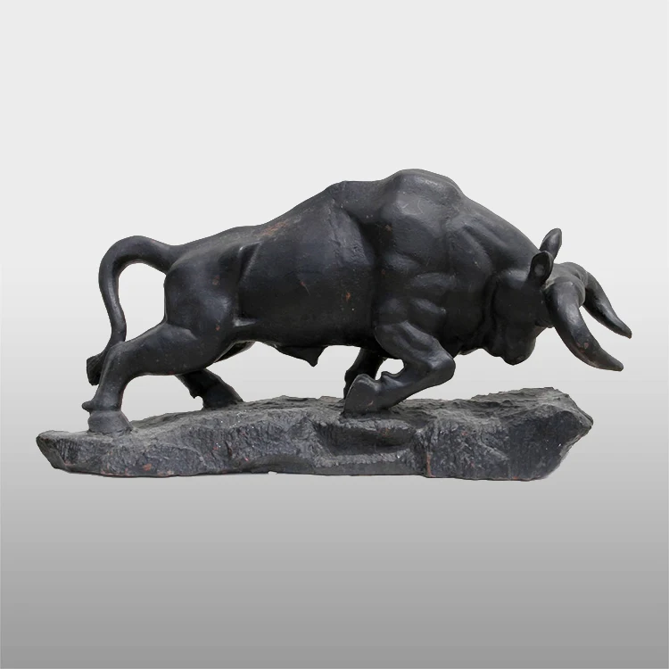 Factory  life size metal bronze sculpture cattle bull statue for sale