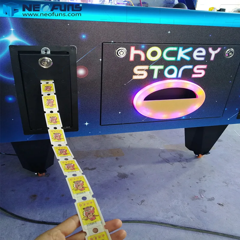 Luxury Coin Operated Game Blue Air Hockey Table for Club Electronic Air Hockey for Adults