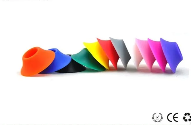 Wholesale ecig silicone dock ego battery silicone base sucker holder for Electronic Cigarette Battery EGer stand for EGO battery