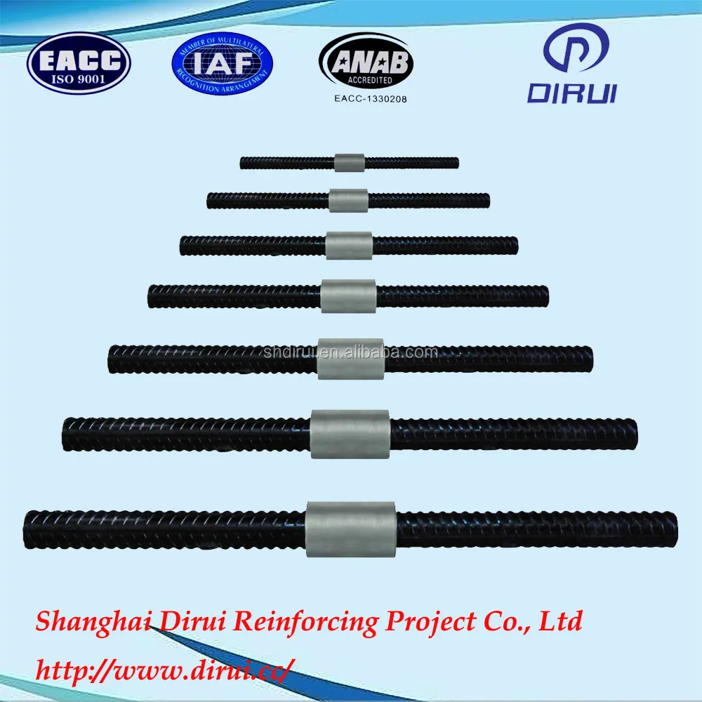 D32:28mm Taper Rebar Coupler/hdpe to steel pipe coupling/High Strength Reinforcing Bar Connector for sale alibaba UAE