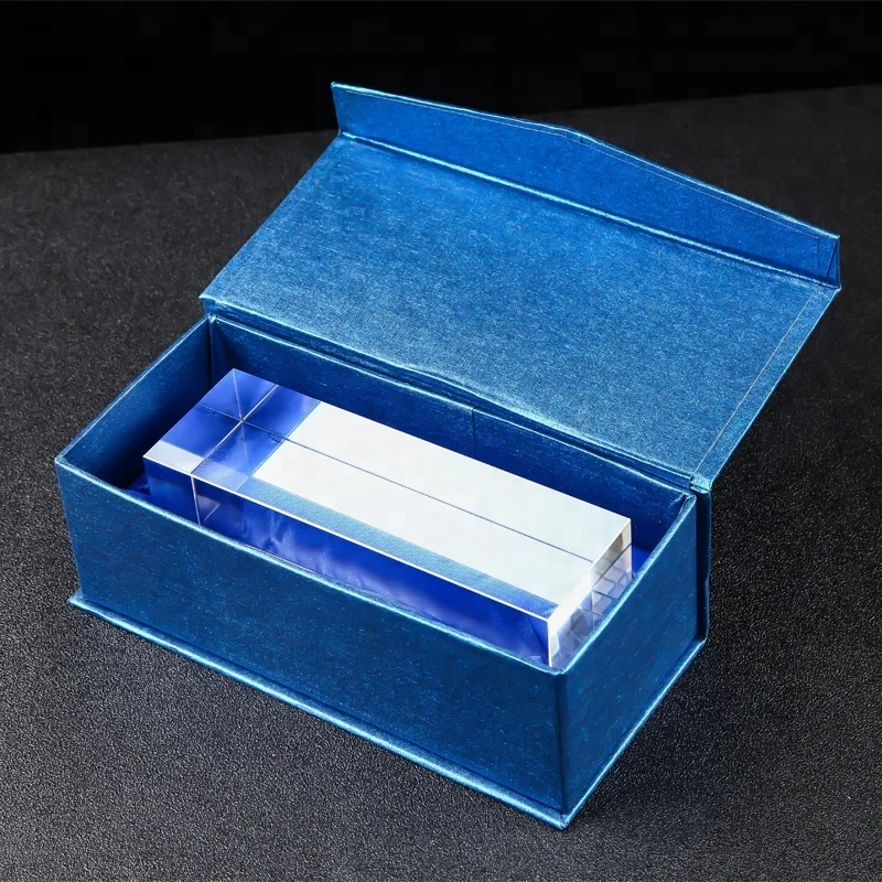 
Pujiang manufacturer top selling transparent 3D laser engraving blank crystal cube 