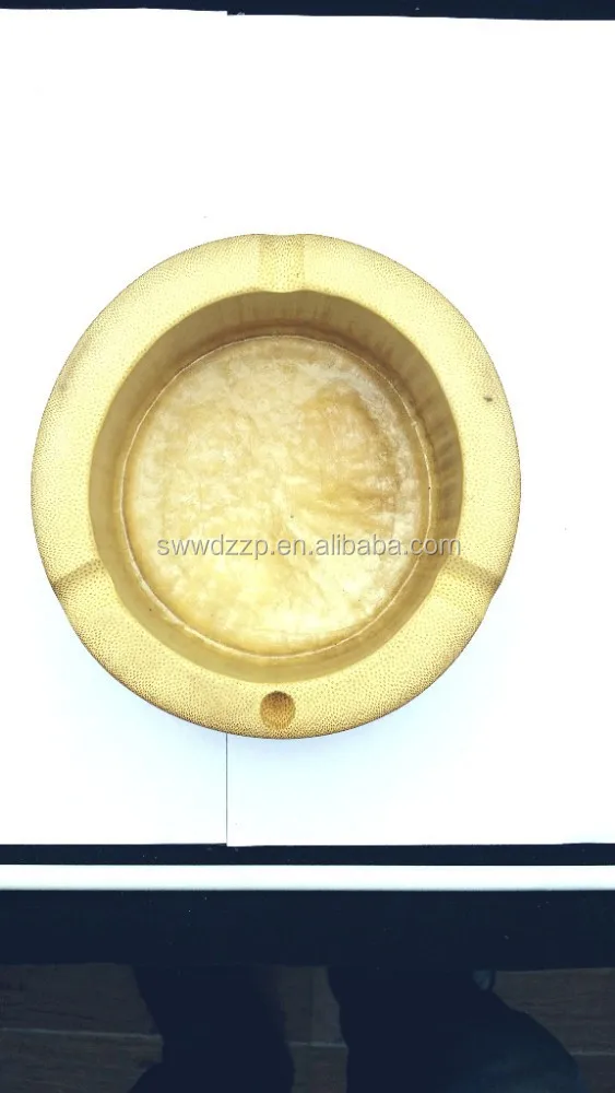 Eco-friendly nature Bamboo personalized ashtray for sale