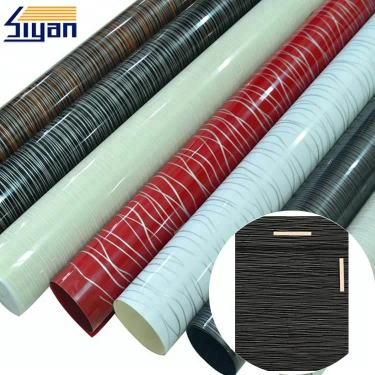 MDF furniture protection high gloss pvc film