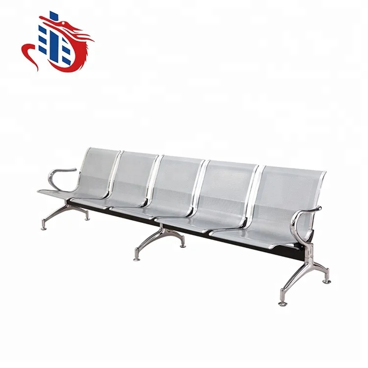 
Fenglong new design metal frame 3 seater waiting airport chair 