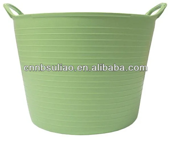 pe soft plastic garden bucket