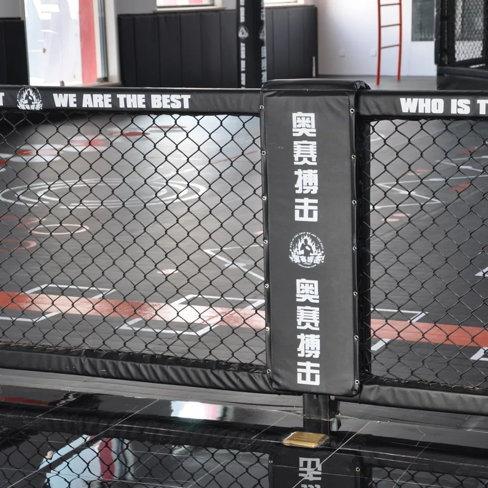 
Professional Square mma cage octagon floor mma octagon used boxing ring 