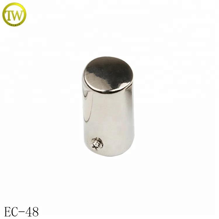 Zinc alloy silver metal cord spring toggle stopper for swimwear