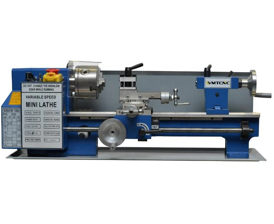 DIY0712 7 'X12' мини токарный станок для металла для домашнего использования с CE