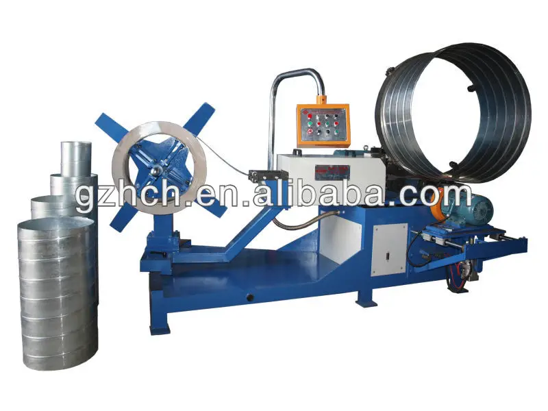 Формовочная машина для спиральных труб (LXA-100/1600), формовочная машина для труб из оцинкованной стали