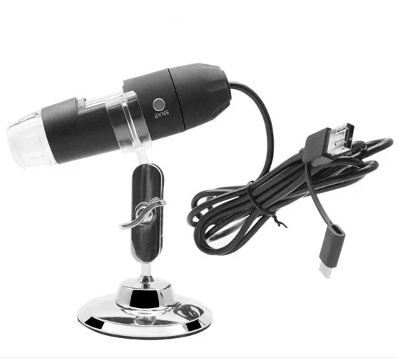 hot selling microscope manufacturer high quality 3 in 1 1600x 0.3M pixel digital usb portable kids microscope with led lights