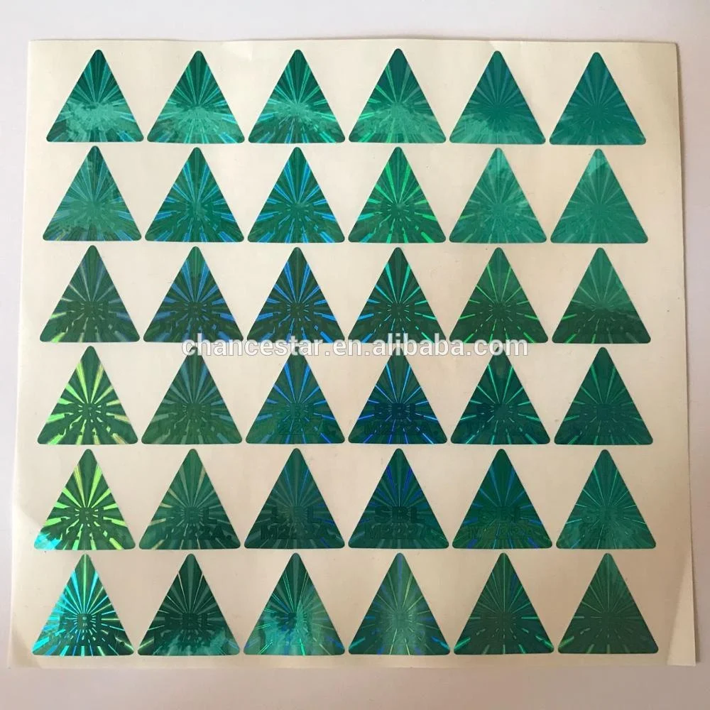 Custom Authenticity 3d Hologram Sticker with Serial Number