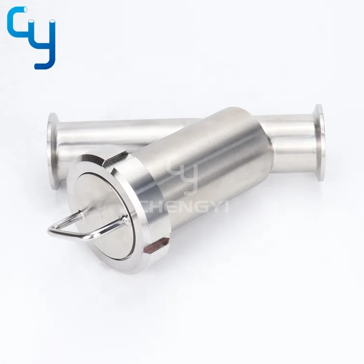 Stainless steel sanitary Y type strainer