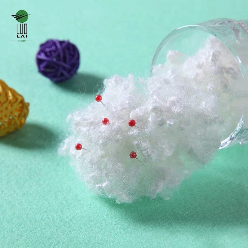 7dx32mm silicon polyester staple virgin fiber