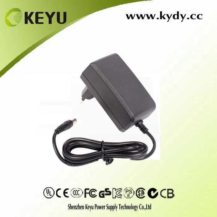 Wired Type 12V2A 18 Volt 1Amp 24v1amp Switching Power Adapter for Europe and USA