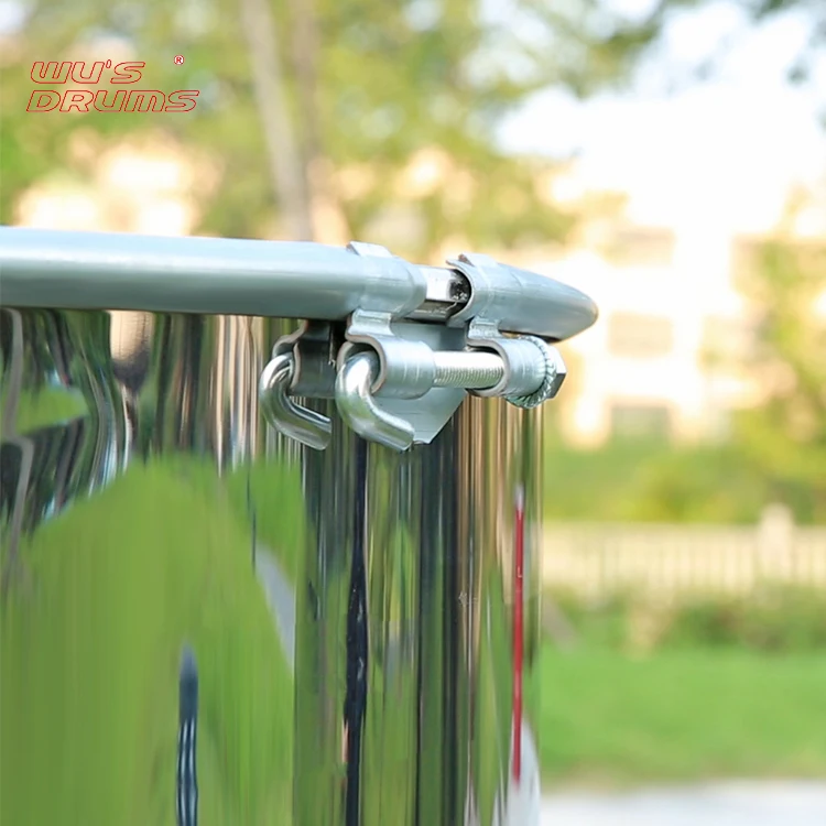 Stainless Steel Drum Barrel 200 Liters For Milk Storage