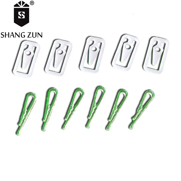 Manufacturers wholesale plastic shirt clips clothing packaging accessories clip white shirt sleeve plastic clips