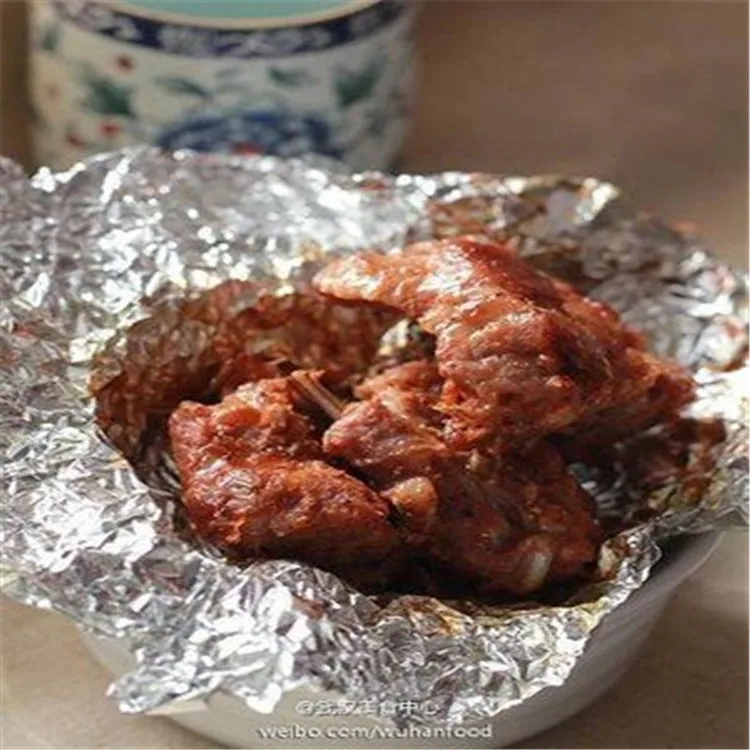 Aluminium Foil Dispenser Roll alu foil paper for food packaging foil roll kitchen tinfoil