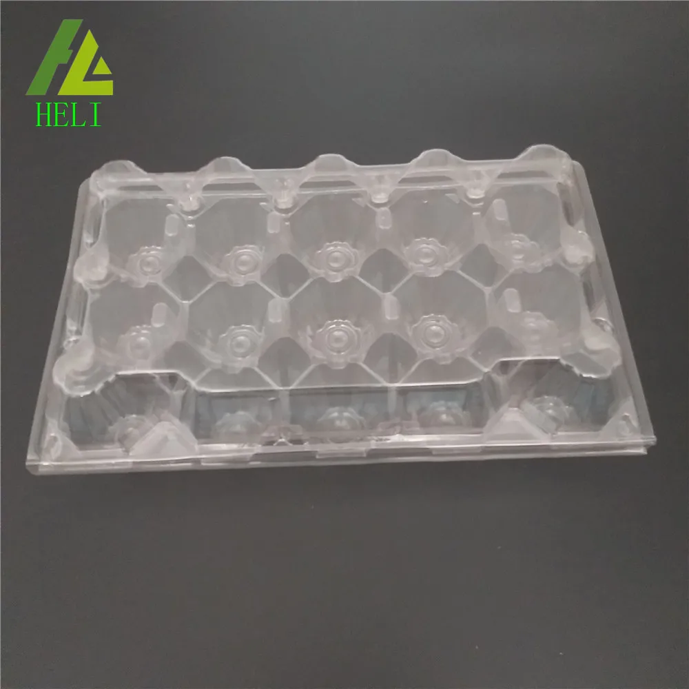 PET PVC Egg Container or Plastic Egg Tray