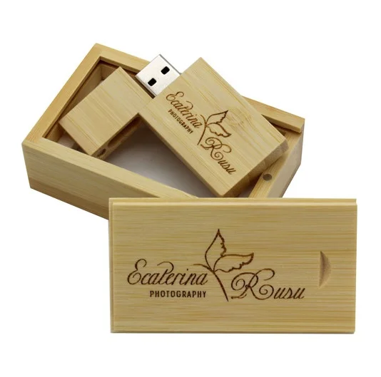 New Designs Wooden Usb Flash Drive Bulk Cheap Wholesale Bamboo Usb Flash Drive