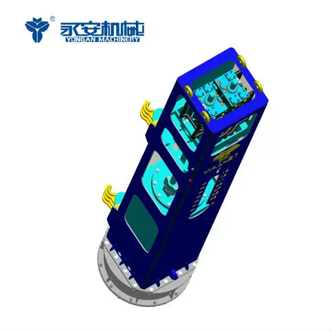 
Vibro Hammer YC-11 Hydraulic Impact Hammer For Port Building piling hammer 