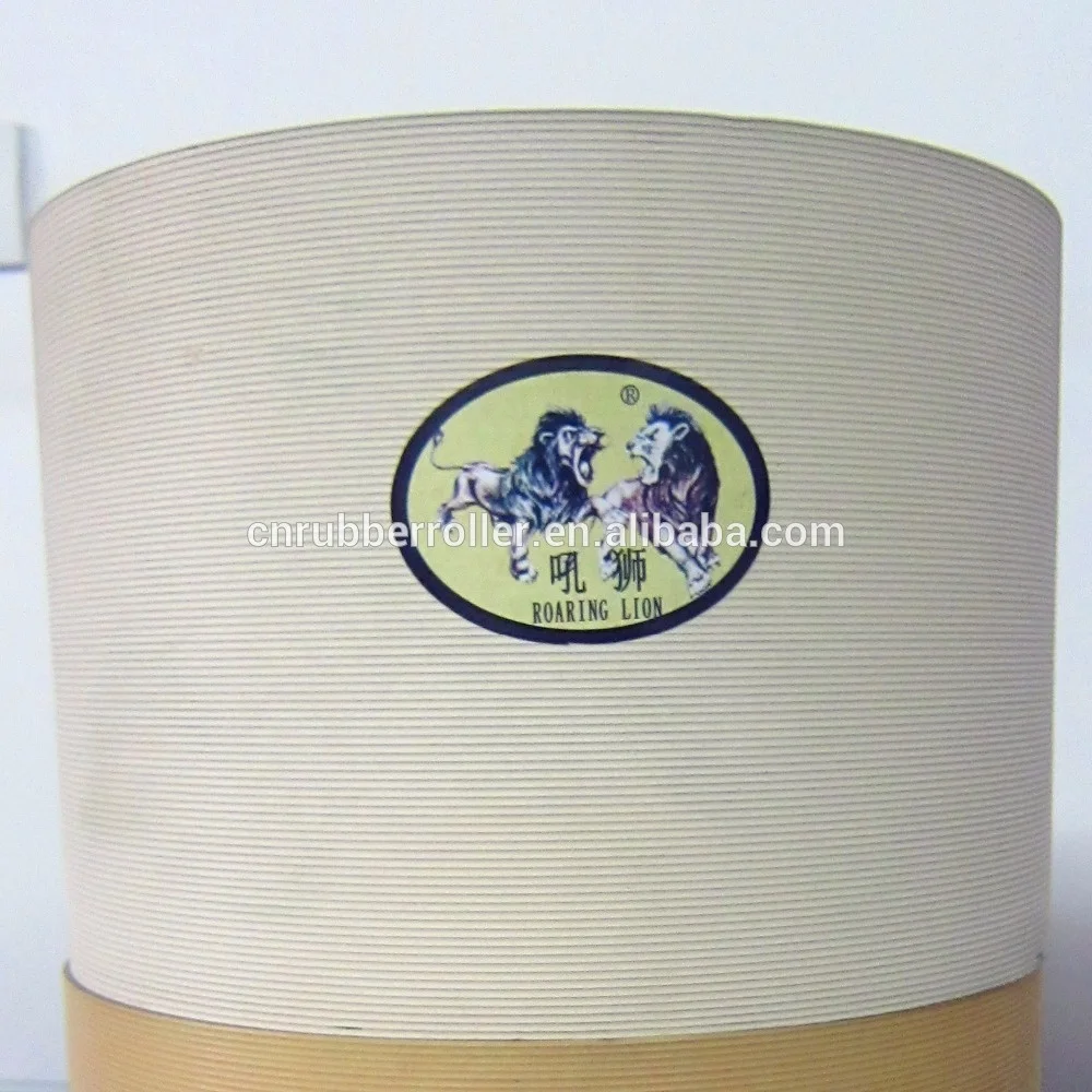 
Best Quality 6 inch brown iron drum rubber roller For Paddy Husking 