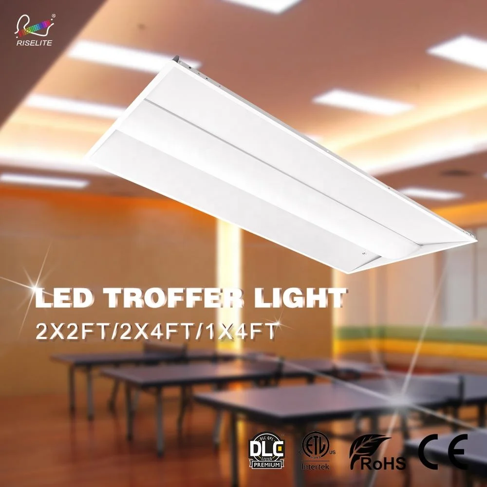 2x4ft 50W 4000K Led Recessed Troffer Lighting dimmable troffer lights