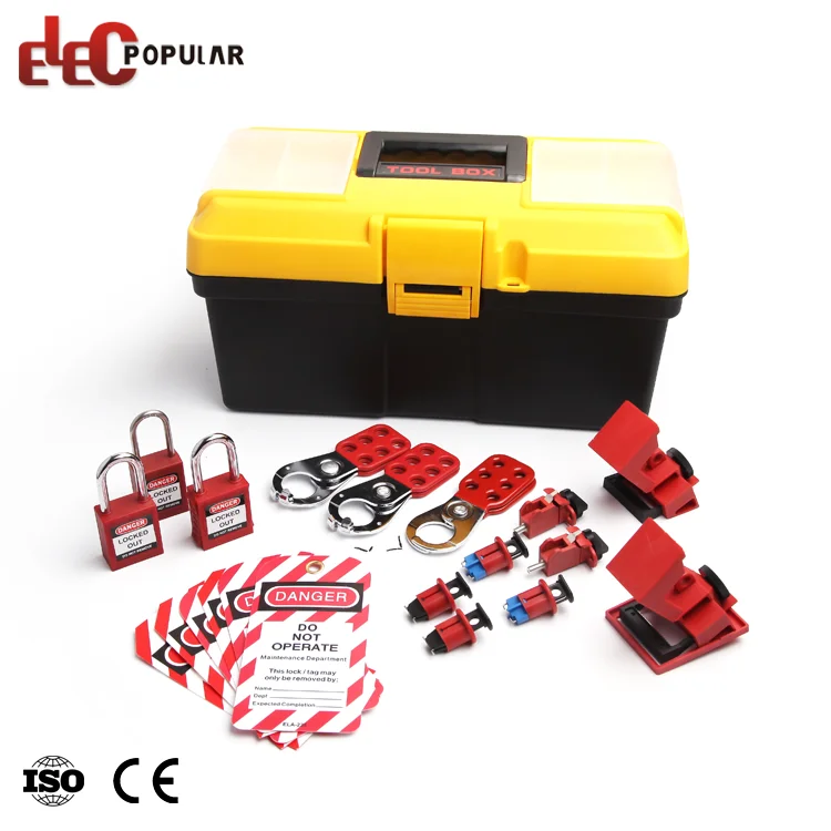 Industrial Personal Safety Breaker Lockout Tool Bag Kit