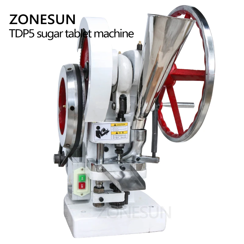ZONESUN TDP5 автоматический таблеточный пресс Tdp5 солевой таблеточный пресс машина цена один удар
