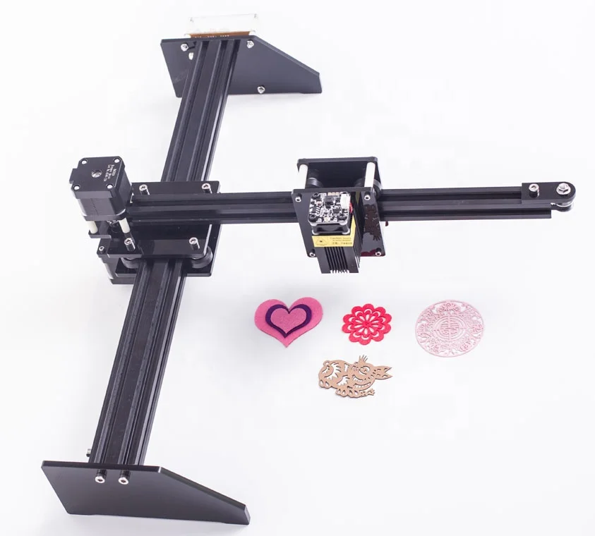 BACHIN  New Mini Laser Engraver Cutting Machine for Wooden Leather Plastic DIY Engraving Factory OEM Logo Printer