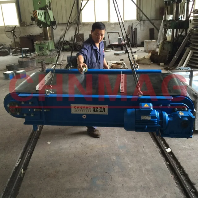 QJRCY-L-65 conveyor belt magnetic separator for waste recycling