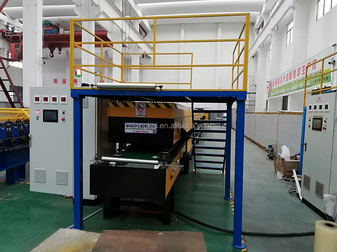 PU sandwich wall panel making machine Outer wall cladding