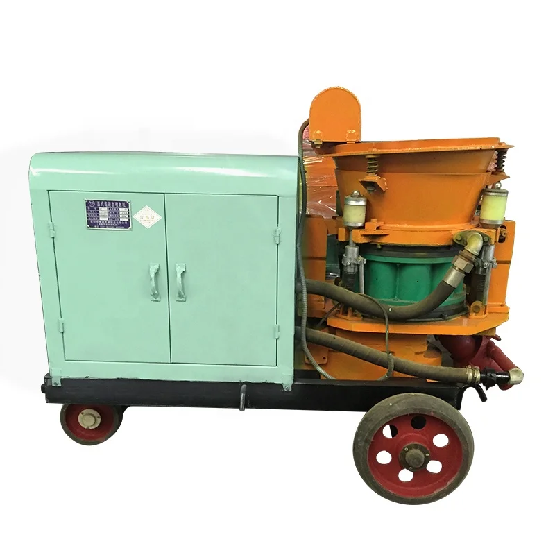 after-sales service provided mini wet and dry mix shotcrete machine for sale