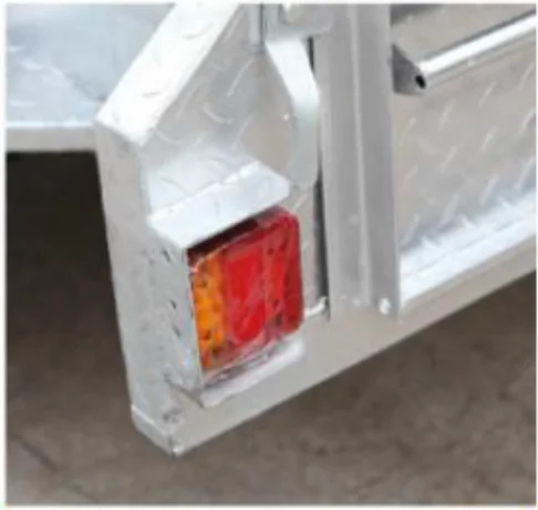 e-mark & DOT certification fiberglass utility trailer for tandem axle trailer