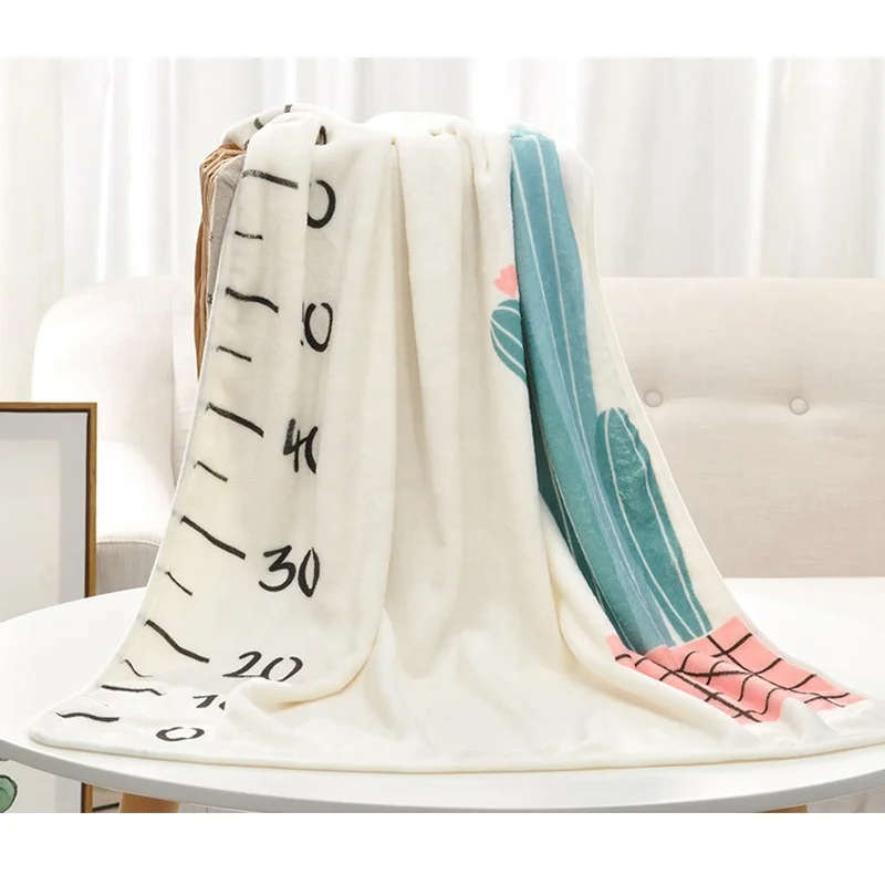 
Baby Milestone Blankets Swaddle Wrap Bathing Towels Flower Printed Cute Soft Blanket DIY Infant Kids Newborn Photography Props 