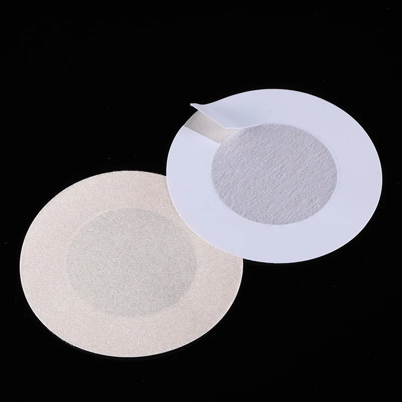 
Nipple Sticker Unisex Invisible Satin Fabric Breast Pasties Adhesive Disposable Nipple Cover 
