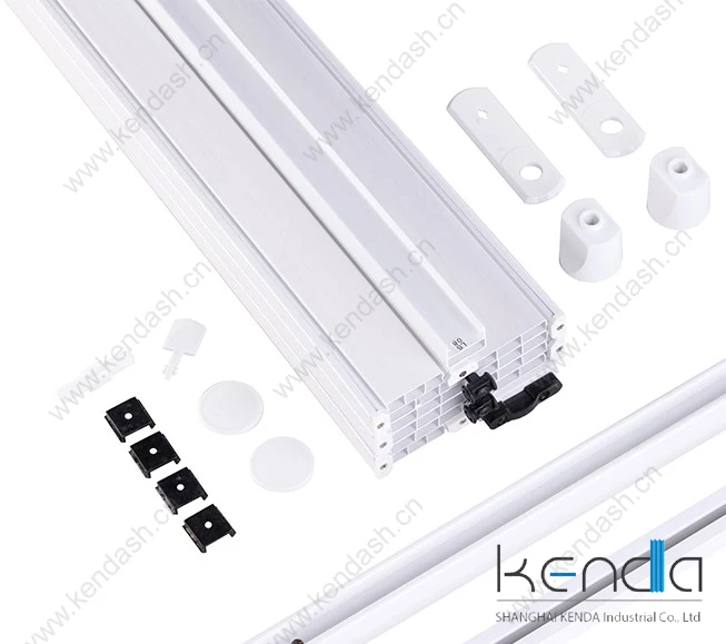 Plastic folding shower doors 85*205cm