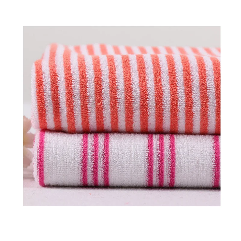 
factory sale striped terry cloth fabric 