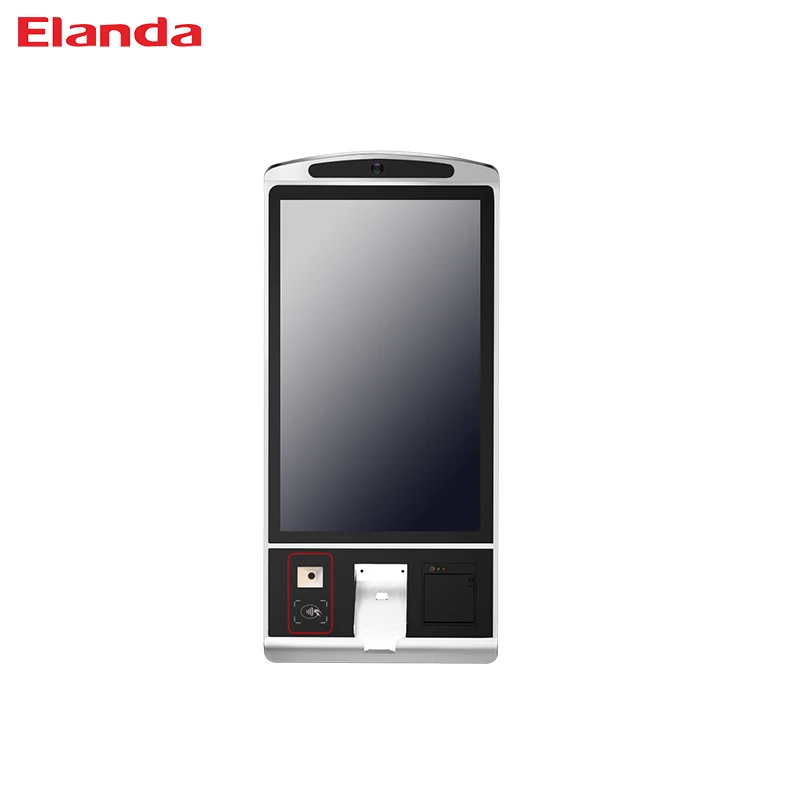 32Inch Touch Screen Payment Machine kiosk With Thermal Printer And Qr Code Scanner