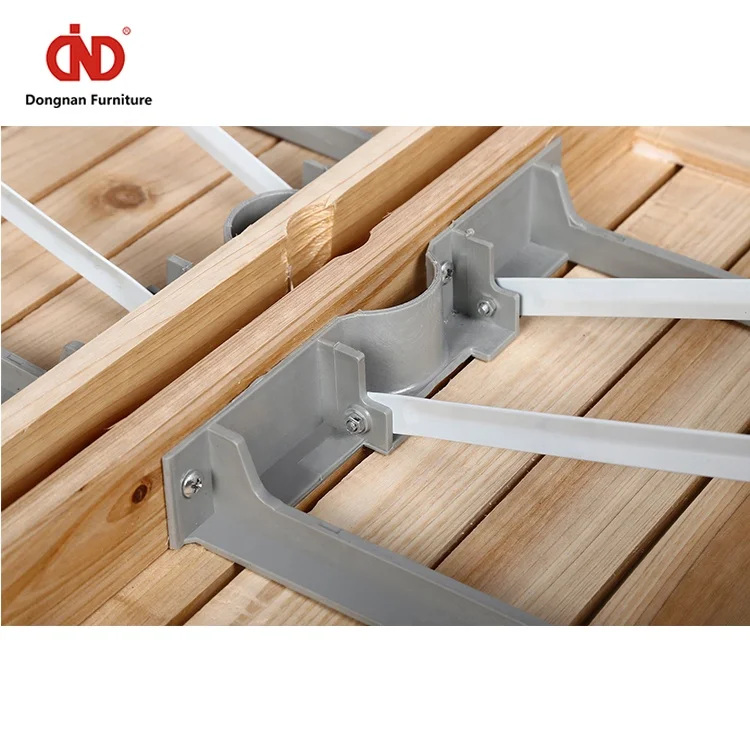 Wholesale Manufacturer Easy Carry Modern Style Suitcase Square Attached Wooden Folding Table and Chair