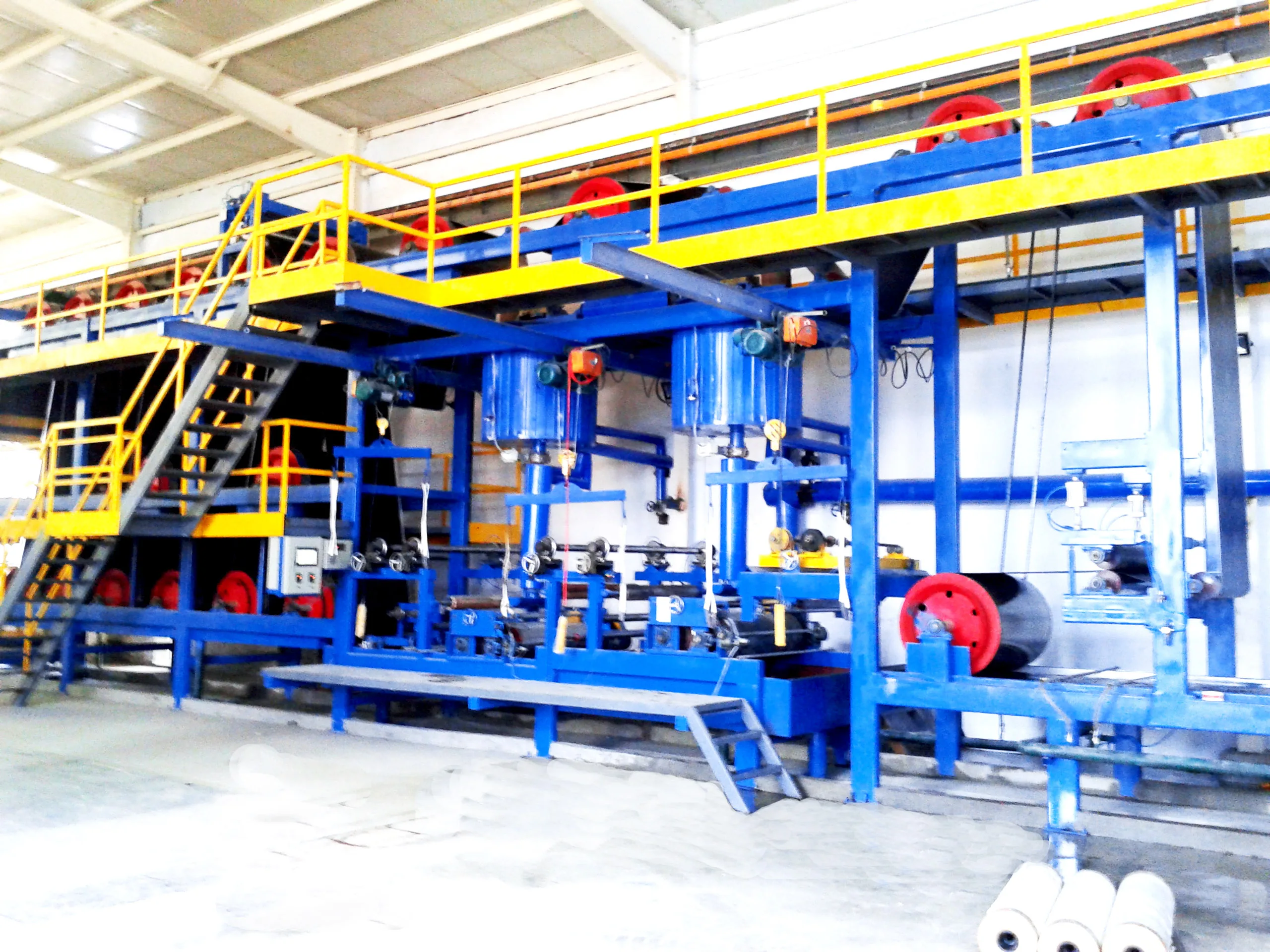 Polymer Bitumen Based Waterproofing Membranes Production Line --- Automatic & Installation overseas