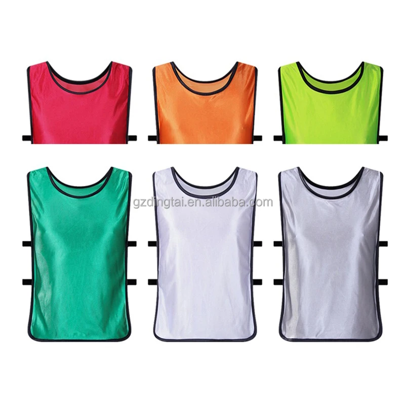 bib with number,sublimation custom soccer vests,training scrimmage vest