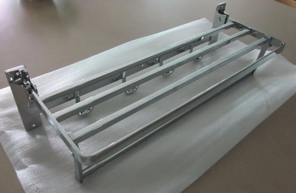 
Square shape folding towel rack 