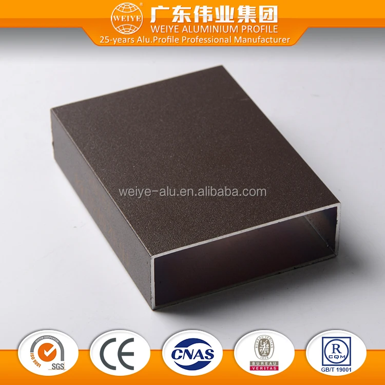 6000 series aluminium alloy powder coating aluminum extruded profile
