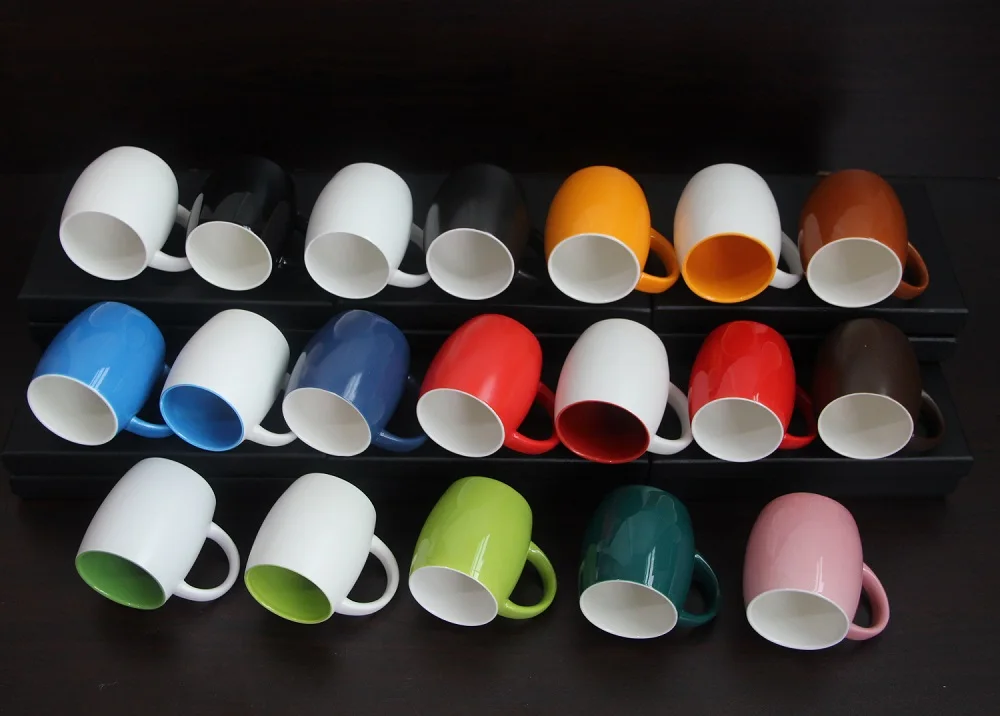 MOQ 1 pc matte black china ceramic porcelain mug cup milk cup coffee cup for export